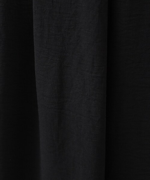 THE SHOP TK （ザ ショップ ティーケー ）の「【ひんやり/防しわ】サロペットパンツ（サロペット/オーバーオール・レディース・ブラック/ダークブラウン・12/13）」の6枚目の写真