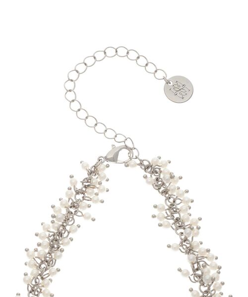 LAGUNAMOON(ラグナムーン)の「LADYバブルフェイクパールネックレス 【セットアップ対応】(ネックレス・レディース・シルバー/ゴールド・FREE)」の11枚目の写真