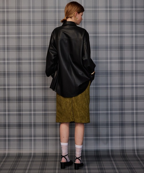 MAISON SPECIAL（メゾンスペシャル）の「2WAY Ballet Mules/2WAYバレエミュール（その他シューズ・レディース・パイソン/レッド/ブラック・38/37/36）」の8枚目の写真
