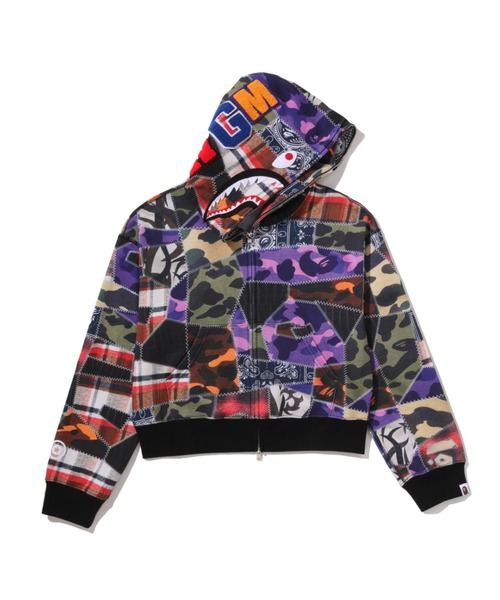 A bathing aape ジップパーカー A BATHING APE サーマルジップパーカー