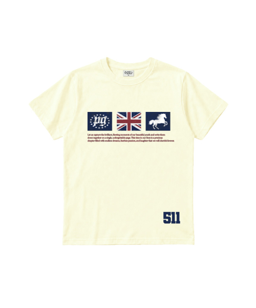 PAGESIISII(ページシシ)の「PGスタープリンティングスタンダードフィット半袖Tシャツアクアブルー(Tシャツ/カットソー・レディース・その他・MEDIUM)」の4枚目の写真