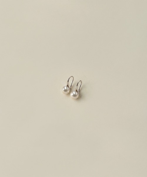 VATSURICA(バツリカ)の「〈VATSURICA〉silver925 / 淡水パール フック ピアス(ピアス(両耳用)・レディース・ゴールド/シルバー・FREE)」の6枚目の写真