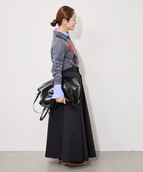 Dickies(ディッキーズ)の「【Dickies × JS】 タックスカート(スカート・レディース・ブラック/ベージュ・36/38)」の5枚目の写真