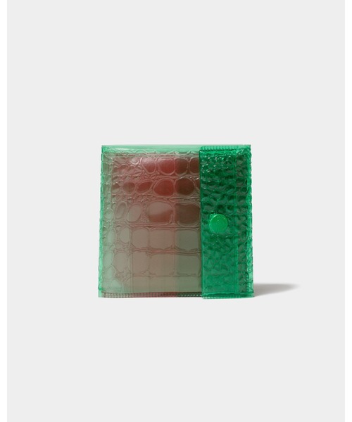beautiful people(ビューティフルピープル)の「nothing to hide vinyl card wal 1636512001(カードケース・レディース・ピンク/ブルー/イエロー/グリーン・FREE)」の2枚目の写真