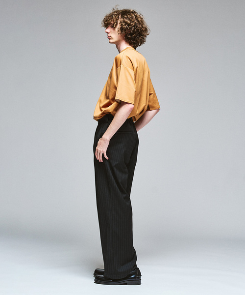 417 EDIFICE（フォーワンセブンエディフィス）の「ツートーン 2B ヘンリーネック（Tシャツ/カットソー・メンズ・オレンジ系その他/ブルー系その他/ブラックミックス/ライトグレー・LARGE/MEDIUM）」の13枚目の写真