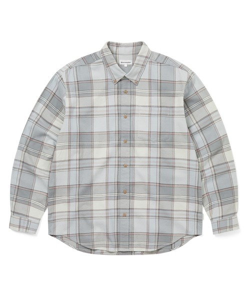thisisneverthat(ディスイズネバーザット)の「Flannel Check Shirt(シャツ/ブラウス・メンズ・コーラル/グレー/ブルー系その他4・XL/S/L/M)」の2枚目の写真