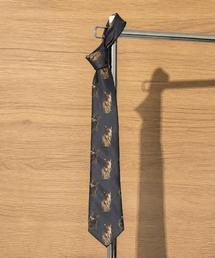 ZIP FIVE（ジップファイブ）の「とろみネクタイ 猫 総柄 デザイン（ネクタイ）」