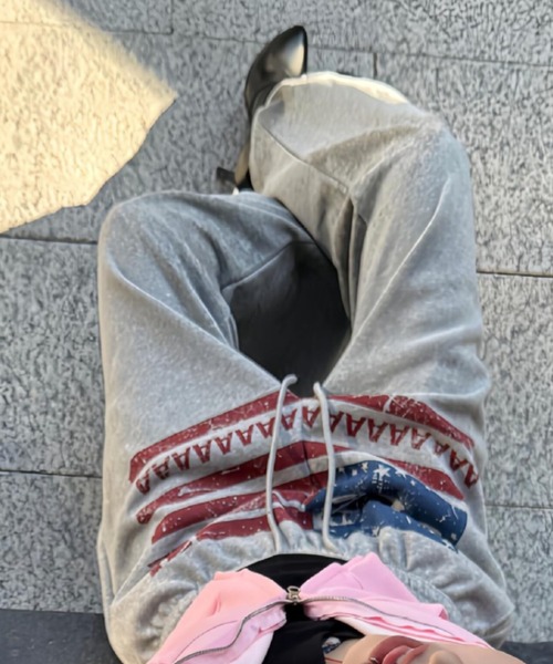 Vipoa(ヴィポア)の「Vintage american sweat pants(スウェットパンツ・レディース・ライトグレー・FREE)」の14枚目の写真