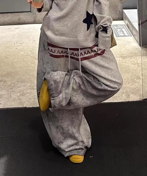 Vipoa(ヴィポア)の「Vintage american sweat pants(スウェットパンツ・レディース・ライトグレー・FREE)」の9枚目の写真