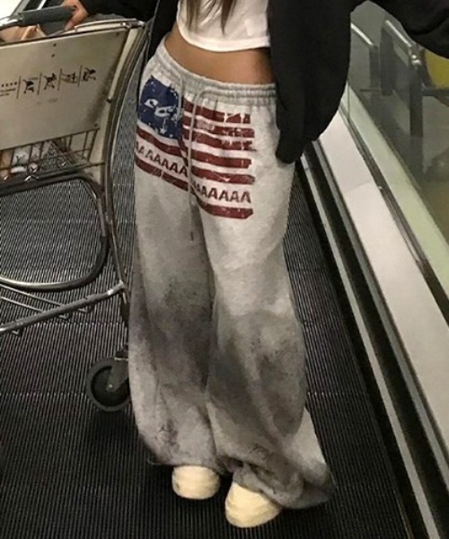 Vipoa(ヴィポア)の「Vintage american sweat pants(スウェットパンツ・レディース・ライトグレー・FREE)」の12枚目の写真