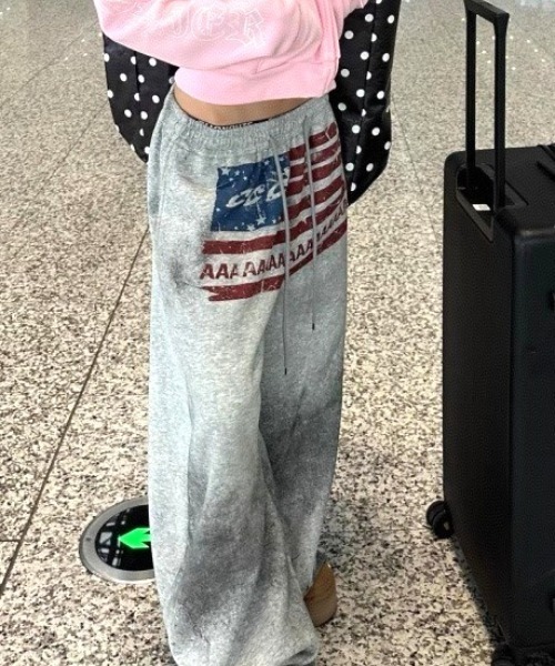 Vipoa(ヴィポア)の「Vintage american sweat pants(スウェットパンツ・レディース・ライトグレー・FREE)」の13枚目の写真
