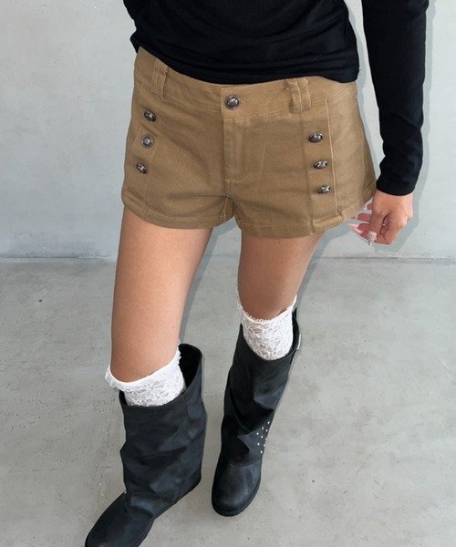 Bamm(バム)の「ナポレオンショートパンツ(その他パンツ・レディース・ベージュ/ブラウン/ブラック・FREE)」の21枚目の写真