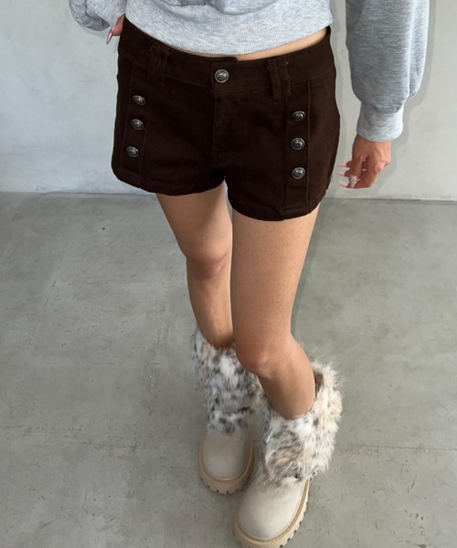 Bamm(バム)の「ナポレオンショートパンツ(その他パンツ・レディース・ベージュ/ブラウン/ブラック・FREE)」の17枚目の写真