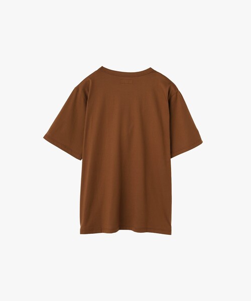 agnes b.（アニエスベー）の「アイコニック プリント コットン 半袖 Tシャツ "Sarajevo heart"（Tシャツ/カットソー・レディース・ブラウン系その他・3/2/1）」の2枚目の写真