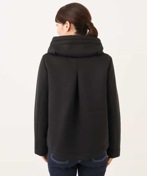 MK MICHEL KLEIN(エムケーミッシェルクラン)の「カットボンディング中綿ブルゾン(ブルゾン・レディース・モカ/ブラック・38)」の19枚目の写真