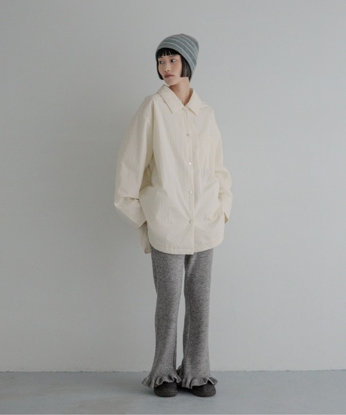 LOWRYS FARM（ローリーズファーム）の「モヘヤタッチフリルパンツ　1069206（その他パンツ・レディース・ブラック/グレー/ブラウン・FREE）」の16枚目の写真