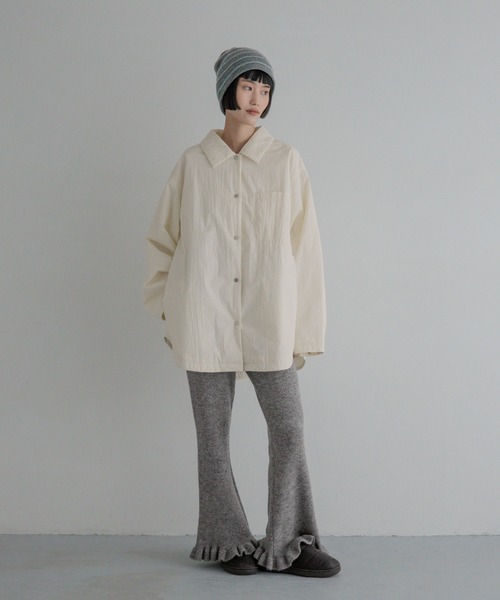 LOWRYS FARM（ローリーズファーム）の「モヘヤタッチフリルパンツ　1069206（その他パンツ・レディース・ブラック/グレー/ブラウン・FREE）」の18枚目の写真