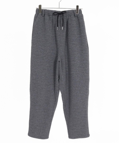 CAMBIO(カンビオ)の「mp15393-Quilt Jacquard Balloon Pants バルーンパンツ(CAM26AW-011)(その他パンツ・メンズ・ブルー/ブラック/チャコール・L/M/S)」の22枚目の写真
