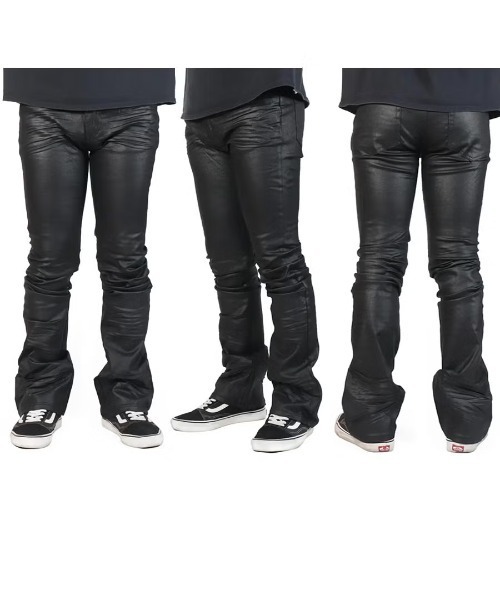 mnml（ミニマル）の「【mnml】X598 SKINNY STACKED DENIM[I]（デニムパンツ・メンズ・ブラック系/ブラック/ホワイト・29/28/32/30/38/36/34）」の8枚目の写真