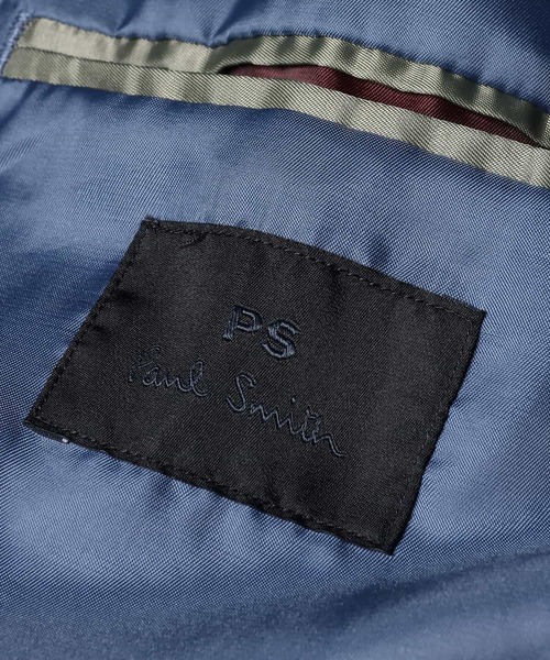 PS Paul Smith(ピーエスポールスミス)の「テンセルデニム ダブルブレストジャケット / 262710 EXJ03(テーラードジャケット・メンズ・ダークインディゴブルー・LARGE/MEDIUM/SMALL)」の4枚目の写真