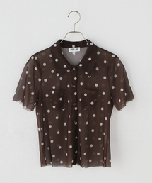 BAUM UND PFERDGARTEN/バウム ウンド ヘルガーデン RECY MESH SH シャツ JONIE24954