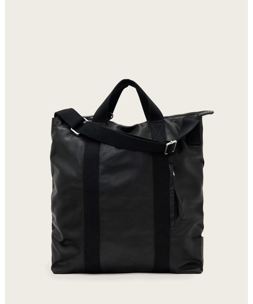 ALLSAINTS(オールセインツ)の「KIT LEATHER BACKPACK | KIT レザー バックパック(バックパック/リュック・メンズ・ブラック・ONE SIZE)」の1枚目の写真