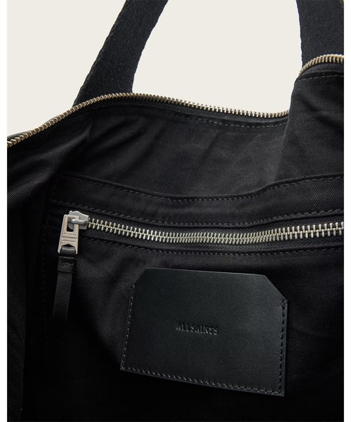 ALLSAINTS(オールセインツ)の「KIT LEATHER BACKPACK | KIT レザー バックパック(バックパック/リュック・メンズ・ブラック・ONE SIZE)」の3枚目の写真