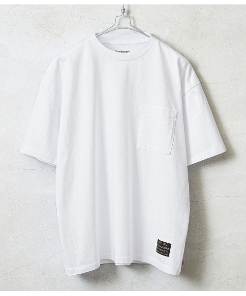 WAIPER.inc(ワイパーインク)の「WAIPER×Goodwear 2W7-16236 VINTAGE S/S ポケット 半袖 Tシャツ(Tシャツ/カットソー・メンズ・ホワイト/ブラック・M/L/XL/XXL)」の1枚目の写真