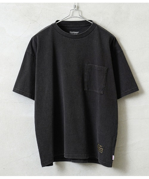 WAIPER.inc(ワイパーインク)の「WAIPER×Goodwear 2W7-16236 VINTAGE S/S ポケット 半袖 Tシャツ(Tシャツ/カットソー・メンズ・ホワイト/ブラック・M/L/XL/XXL)」の2枚目の写真