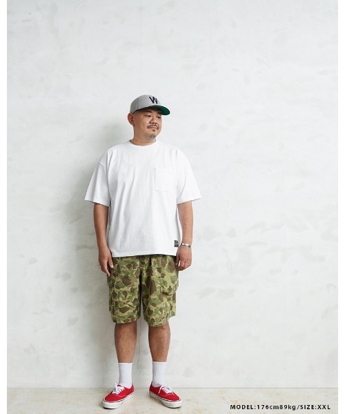 WAIPER.inc(ワイパーインク)の「WAIPER×Goodwear 2W7-16236 VINTAGE S/S ポケット 半袖 Tシャツ(Tシャツ/カットソー・メンズ・ホワイト/ブラック・M/L/XL/XXL)」の6枚目の写真