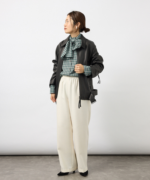 VERMEIL par iena(ヴェルメイユパーイエナ)の「Classic Check ロングシャツ(シャツ/ブラウス・レディース・その他7・FREE)」の13枚目の写真