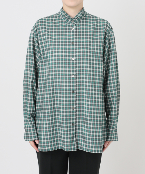 VERMEIL par iena(ヴェルメイユパーイエナ)の「Classic Check ロングシャツ(シャツ/ブラウス・レディース・その他7・FREE)」の15枚目の写真