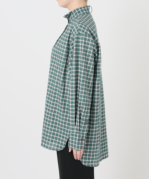VERMEIL par iena(ヴェルメイユパーイエナ)の「Classic Check ロングシャツ(シャツ/ブラウス・レディース・その他7・FREE)」の16枚目の写真
