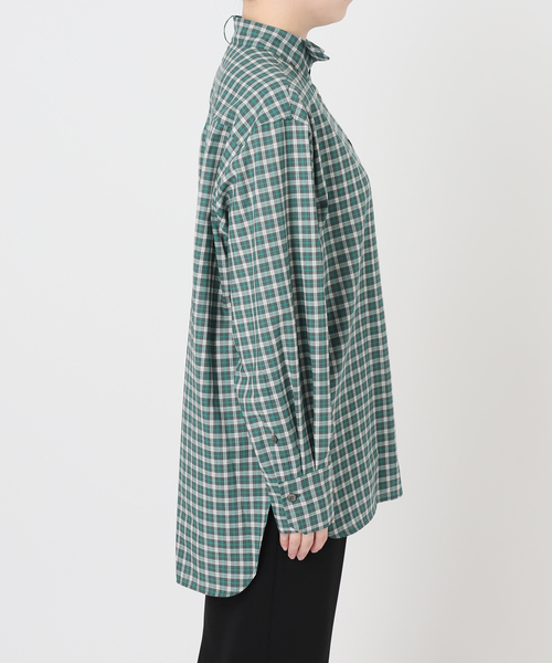 VERMEIL par iena(ヴェルメイユパーイエナ)の「Classic Check ロングシャツ(シャツ/ブラウス・レディース・その他7・FREE)」の18枚目の写真