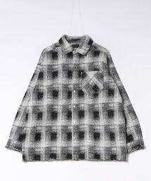 DankeSchon/ダンケシェーン/RHINESTONE CUTOFF SHIRTS
