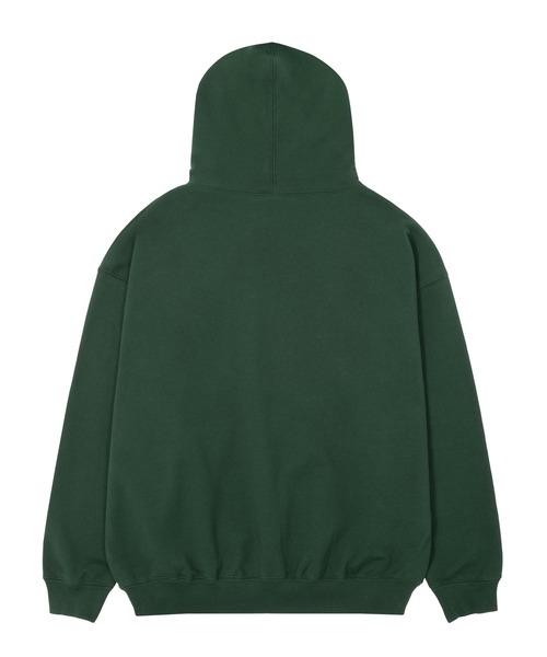 HUF(ハフ)の「MOO HOODIE(パーカー・メンズ・アッシュグレー/ダークグリーン・XXL/L/S/M/XL)」の6枚目の写真