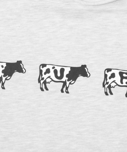 HUF(ハフ)の「MOO HOODIE(パーカー・メンズ・アッシュグレー/ダークグリーン・XXL/L/S/M/XL)」の19枚目の写真