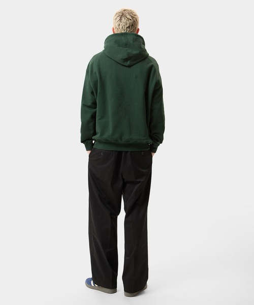 HUF(ハフ)の「MOO HOODIE(パーカー・メンズ・アッシュグレー/ダークグリーン・XXL/L/S/M/XL)」の15枚目の写真
