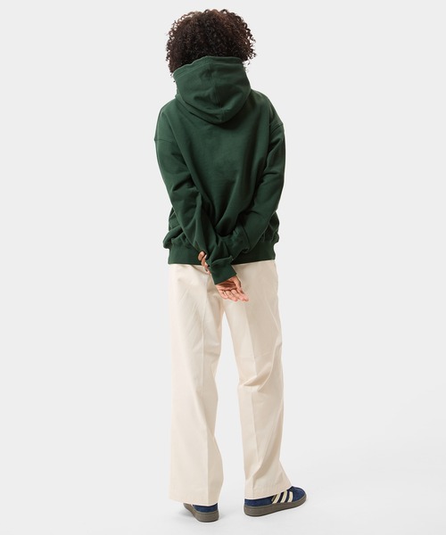 HUF(ハフ)の「MOO HOODIE(パーカー・メンズ・アッシュグレー/ダークグリーン・XXL/L/S/M/XL)」の18枚目の写真