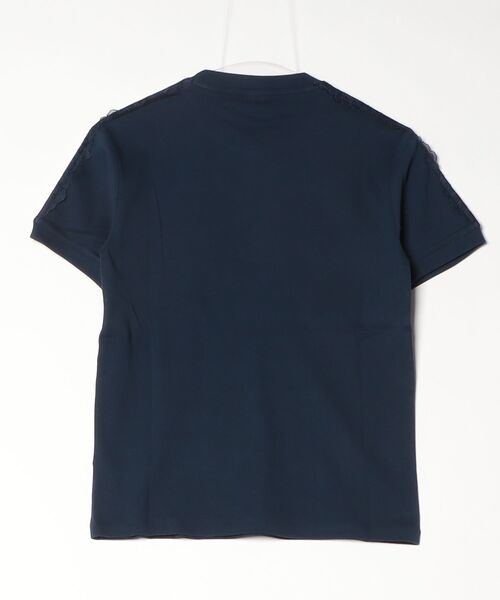 adidas（アディダス）の「レース スリーストライプス Tシャツ / アディダスオリジナルス adidas Originals（Tシャツ/カットソー・レディース・ネイビー・LARGE/MEDIUM/SMALL/X-SMALL/XX-LARGE/X-LARGE）」の6枚目の写真