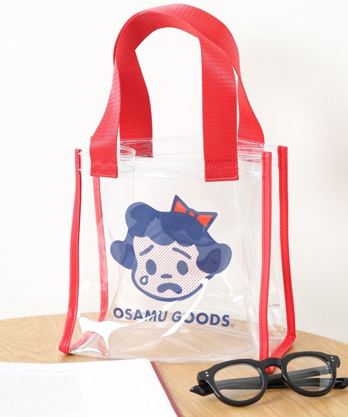 FUNALIVE(ファンアライブ)の「オサムグッズ クリアミニトートバッグ OSAMU GOODS(トートバッグ・レディース・その他1/その他3・FREE)」の2枚目の写真