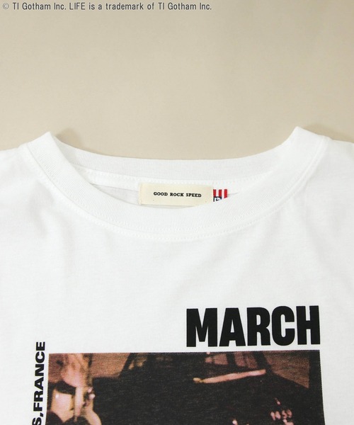 GOOD ROCK SPEED(グッドロックスピード)の「LIFE_LDフォトロンT(Tシャツ/カットソー・レディース・ホワイト・FREE)」の19枚目の写真