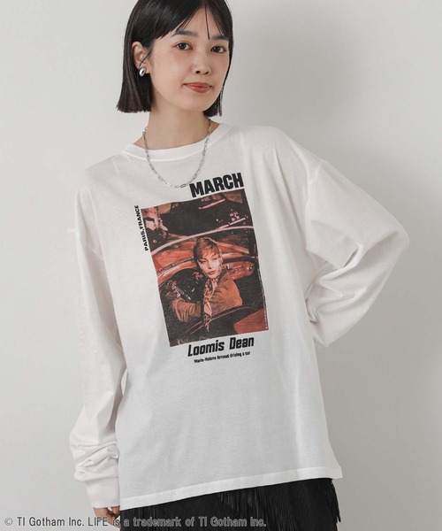 GOOD ROCK SPEED(グッドロックスピード)の「LIFE_LDフォトロンT(Tシャツ/カットソー・レディース・ホワイト・FREE)」の7枚目の写真