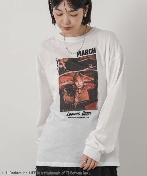 GOOD ROCK SPEED(グッドロックスピード)の「LIFE_LDフォトロンT(Tシャツ/カットソー・レディース・ホワイト・FREE)」の11枚目の写真