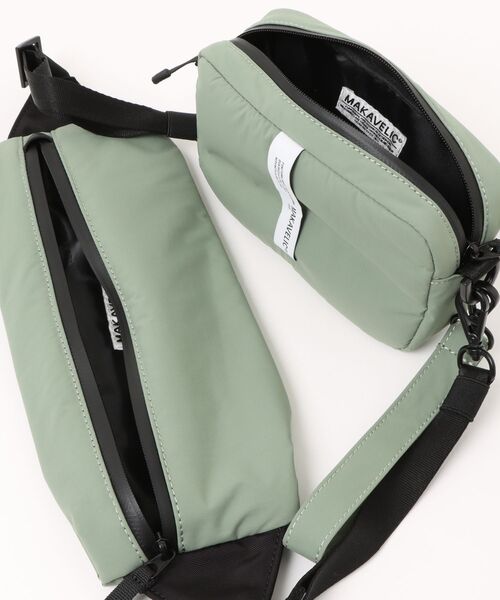MAKAVELIC(マキャベリック)の「【NO】【MAKAVELIC】【Core 2way Shoulder Bag】(ボディバッグ/ウエストポーチ・メンズ・カーキ/ダークネイビー・ONESIZE)」の15枚目の写真