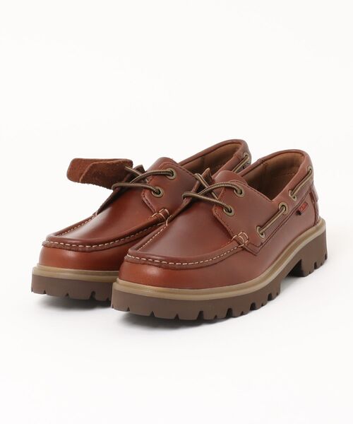 Clarks(クラークス)の「Cleyhill Boat(モカシン/デッキシューズ・メンズ・ブラウン・25.5cm/26.0cm/27.0cm/28.0cm/26.5cm)」の1枚目の写真