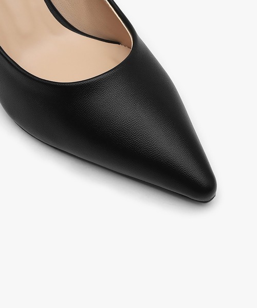 SAPPUN(サプン)の「Cameli(カメリ)ベーシックヒールパンプス(7cm)(220-65211)SAPPUN(サプン)(パンプス・レディース・ブラウン/アイボリー/ブラック/ライトベージュ/スモークピンク/ブラック系1・22/22.5/23.5/24.5/25/23/24)」の8枚目の写真