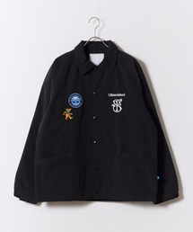 Liberaiders（リベレイダース）の「Liberaiders/リベレイダース PSYCHEDEL IC COACH JACKET ナイロン コーチジャケット ワッペン シャツ ロゴ刺繍 アウター ストリート 2026年秋冬 秋服（ブルゾン）」