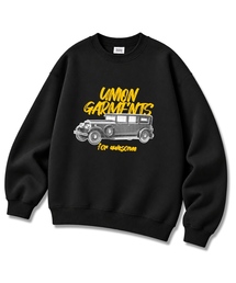 カドット 裏毛 オーバーサイズ スウェットTシャツ 4 COLOR