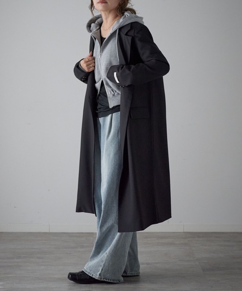 model：163cm. 着用サイズ：FREE